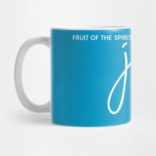 Joy Fruit of the Spirit Christian T-Shirt, T-Shirt, Faith-based Apparel, Women's, Men's, Unisex, Hoodies, Sweatshirts Mug